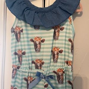 Cow Romper